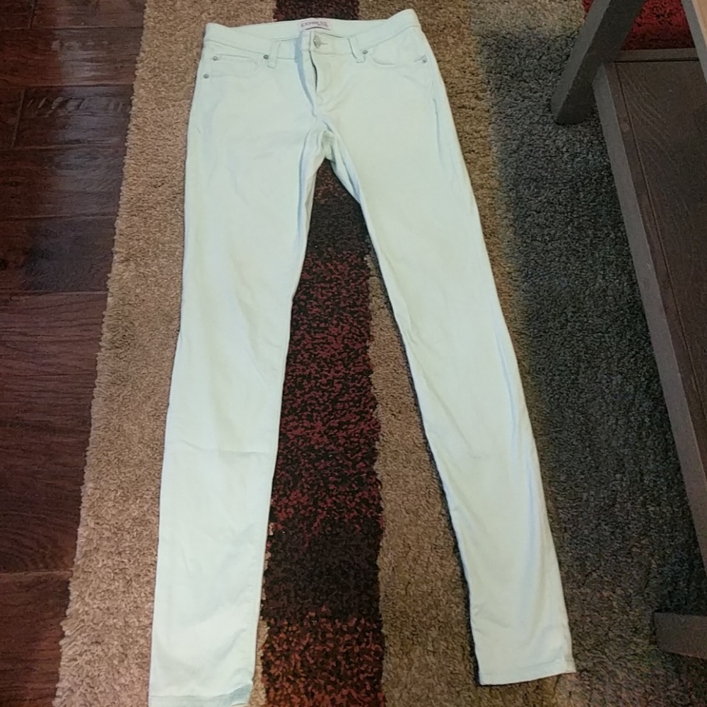 Express Mint legging pants size 4